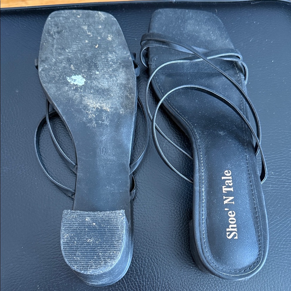 ShoeNTale Elegant Black Women's Sandals